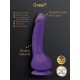 Gvibe - Greal 2 Best Realistic Vibrating Dildo Violet
