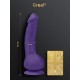 Gvibe - Greal 2 Best Realistic Vibrating Dildo Violet