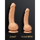 Gvibe - Greal Mini Realistic Vibrating Flesh Dildo Small Size