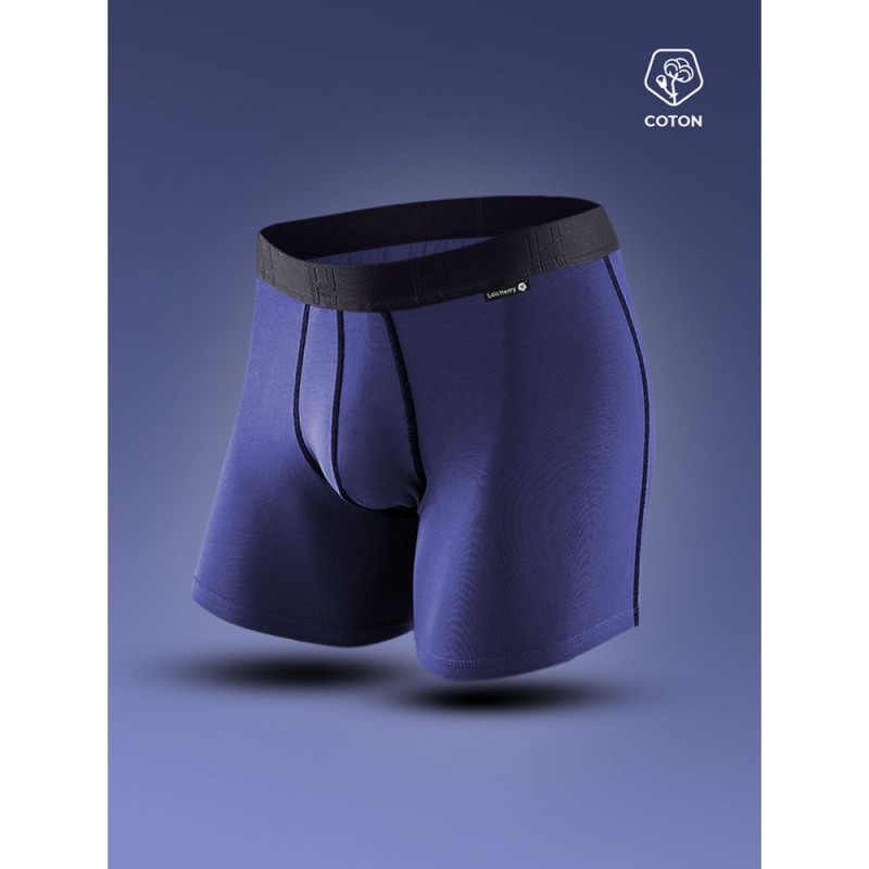 LOIC HENRY - Ανδρικό Μπόξερ Classic Cotton με Σύστημα Hold Up Balls