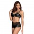 Obsessive - Leatheria Set Underwire Bra and Shorties