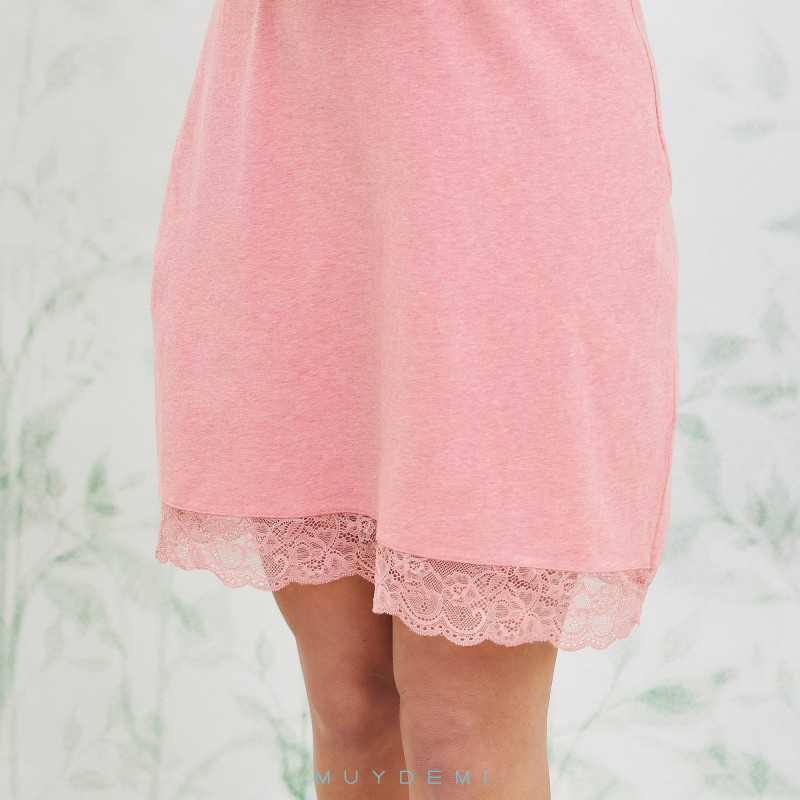 MUYDEMI - Γυναικείo Νυχτικό Αμάνικο