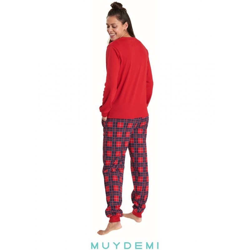 MUYDEMI - Γυναικεία Πυτζάμα Mrs. Nutcracker XMAS Collection