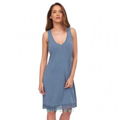 MUYDEMI - Γυναικείo Νυχτικό Melange