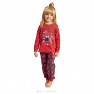 MUYDEMI - Παιδική-Εφηβική Πυτζάμα για Κορίτσι (2 - 16) - Nutcracker XMAS Collection