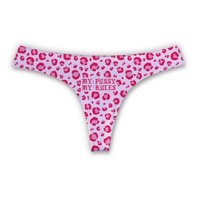 LITHE - Γυναικείο Στρινγκ Χωρίς Ραφές MY PUSSY MY RULES