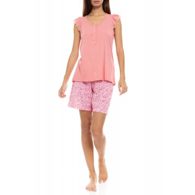 S1396 - Type - PYJAMA SHORTS BLOOMING NIGHTS- (S1396)