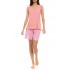 S1396 - Type - PYJAMA SHORTS BLOOMING NIGHTS- (S1396)