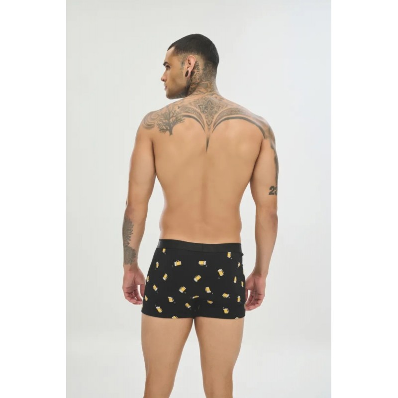 Soma - Ανδρικά Boxer με Σχέδιο DRINK BEER Συσκευασία 2 Τεμαχίων