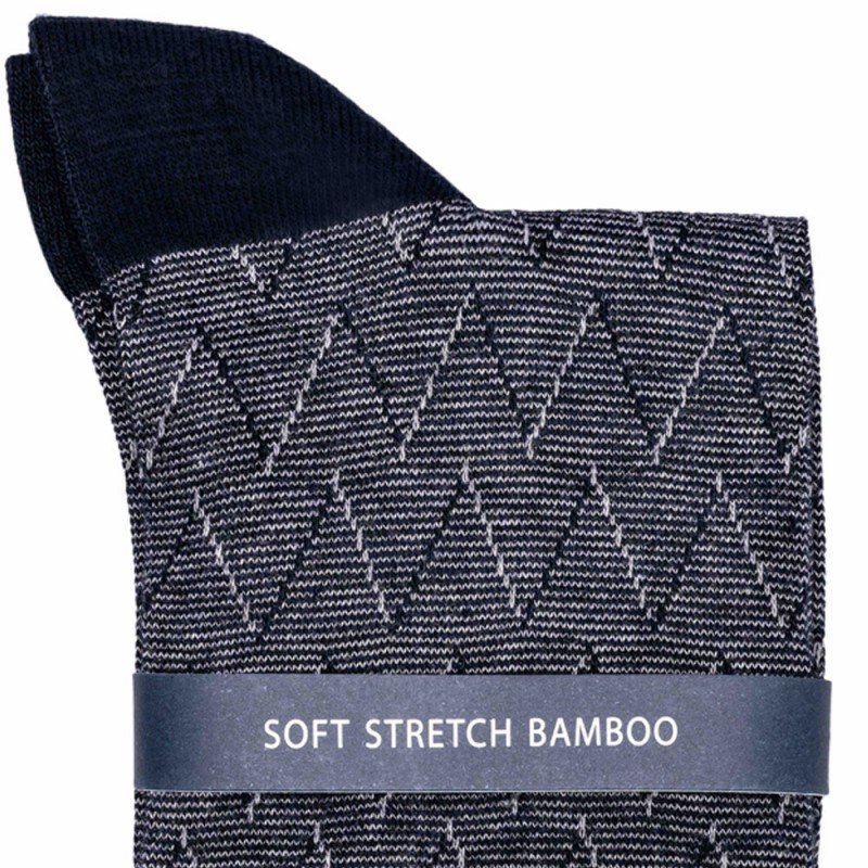 Ulisse Socks - Ανδρική Κάλτσα με Σχέδιο από Bamboo