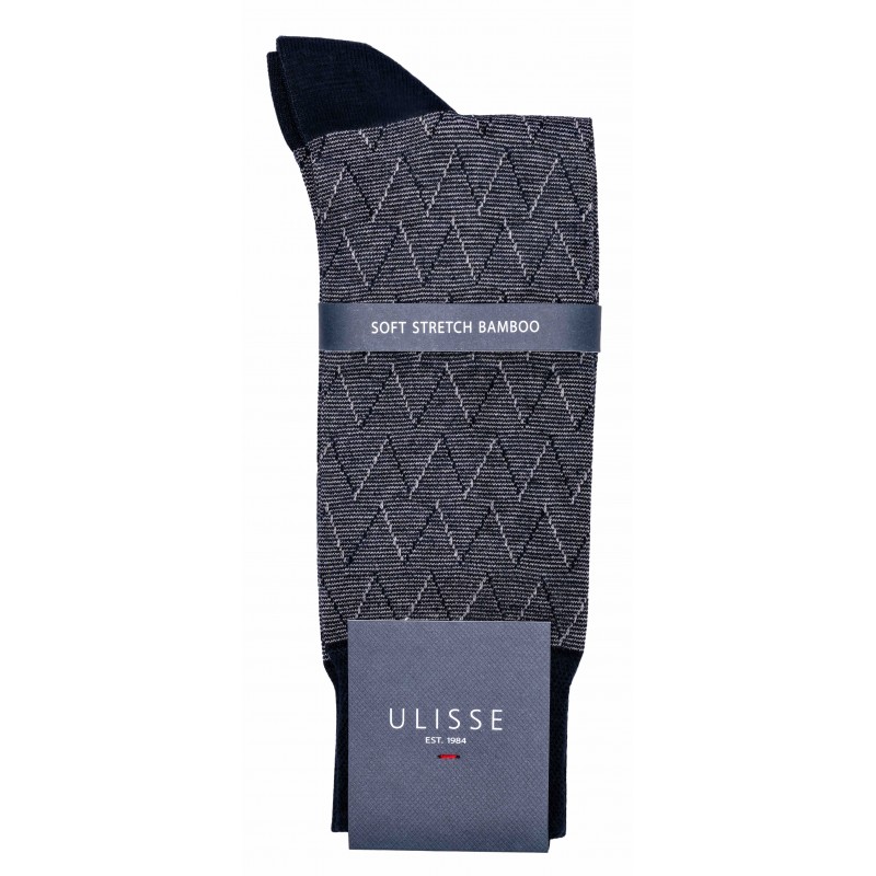 Ulisse Socks - Ανδρική Κάλτσα με Σχέδιο από Bamboo