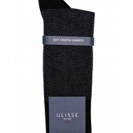 Ulisse Socks - Κάλτσα με Κλασικό Σχέδιο Fishbone από Bamboo