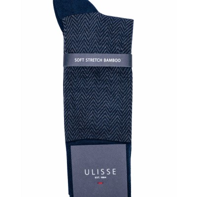 Ulisse Socks - Κάλτσα με Κλασικό Σχέδιο Fishbone από Bamboo Ulisse Socks - Κάλτσα με Κλασικό Σχέδιο Fishbone από Bamboo
