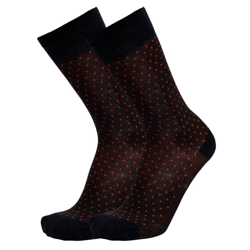 Ulisse Socks - Ανδρική Κάλτσα με Σχέδιο Dot από Bamboo