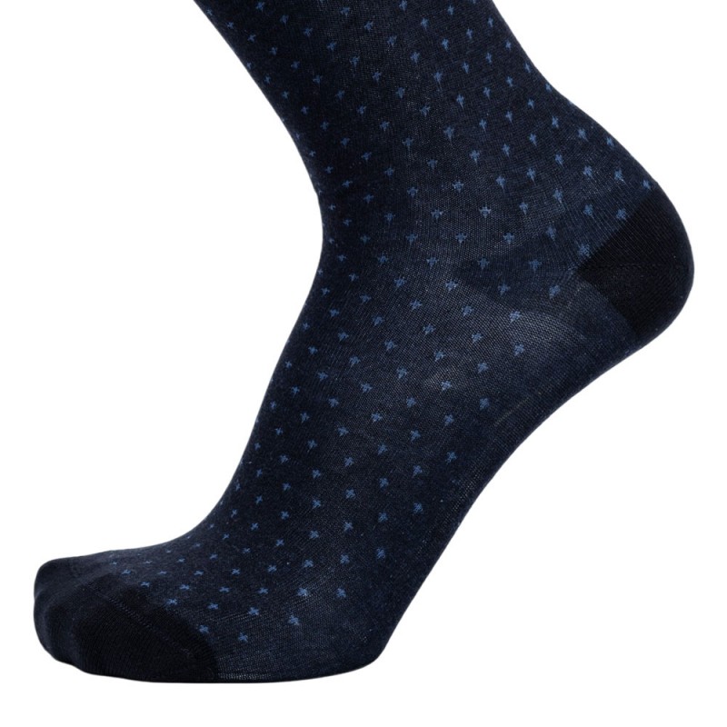 Ulisse Socks - Ανδρική Κάλτσα με Σχέδιο Dot από Bamboo