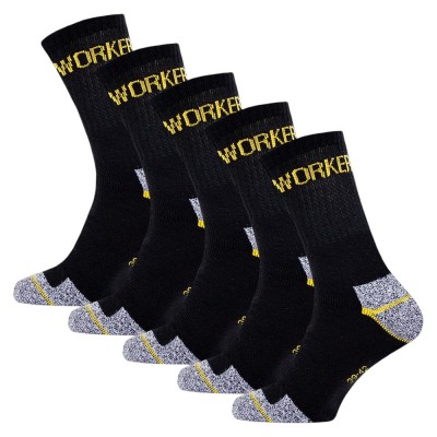 GIANVAGLIA - Ανδρικές Βαμβακερές Κάλτσες Εργασίας - Σετ 5 Ζεύγη