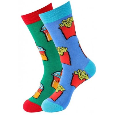 MUSTHAVES - Unisex Fashion Κάλτσες Milkshakes-Fries