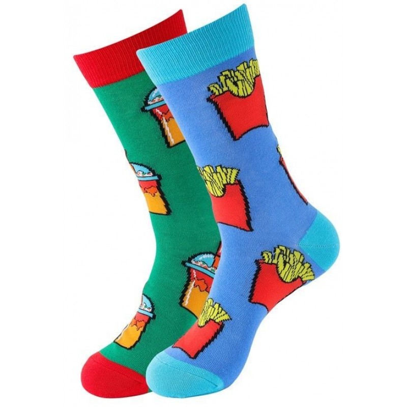 MUSTHAVES - Unisex Fashion Κάλτσες Milkshakes-Fries