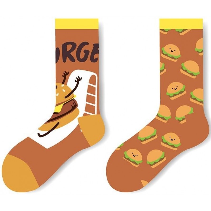 MUSTHAVES - Unisex Fashion Κάλτσες Hamburgers