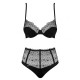 Obsessive - Sharlotte Set Underwire Bra and High Waisted Panties