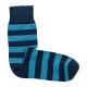 THE BUS - Unisex Κάλτσες Fashion Stripes Μπλε Σιέλ