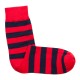 THE BUS - Unisex Κάλτσες Fashion Stripes Κόκκινο Μπλε