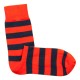 THE BUS - Unisex Κάλτσες Fashion Stripes Πορτοκαλί Μπλε