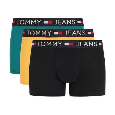 Tommy Hilfiger - Ανδρικά Μπόξερ Essential Logo Waistband 3-PACK Trunks