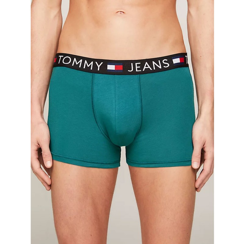 Tommy Hilfiger - Ανδρικά Μπόξερ Essential Logo Waistband 3-PACK Trunks Tommy Hilfiger - Ανδρικά Μπόξερ Essential Logo Waistband 3-PACK Trunks
