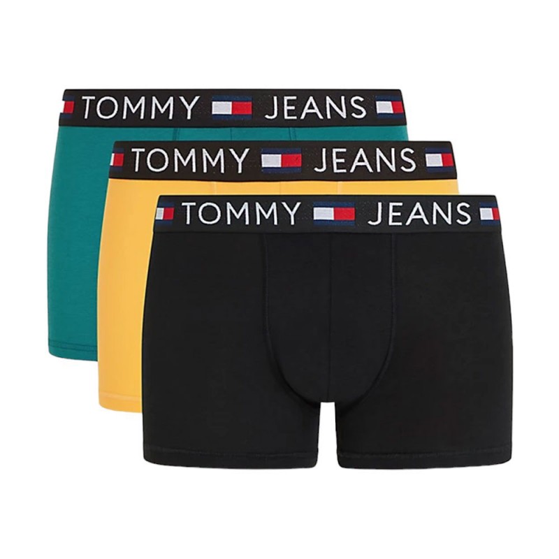 Tommy Hilfiger - Ανδρικά Μπόξερ Essential Logo Waistband 3-PACK Trunks Tommy Hilfiger - Ανδρικά Μπόξερ Essential Logo Waistband 3-PACK Trunks