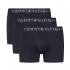 Tommy Hilfiger - Ανδρικά Μπόξερ TH Original Logo Waistband 3-PACK Trunks