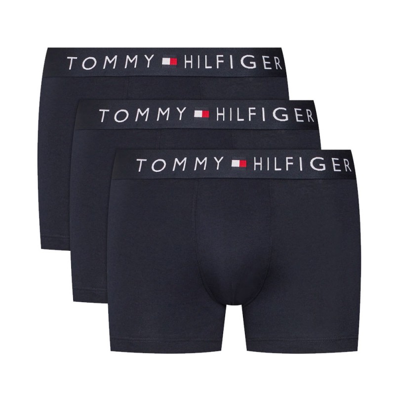 Tommy Hilfiger - Ανδρικά Μπόξερ TH Original Logo Waistband 3-PACK Trunks