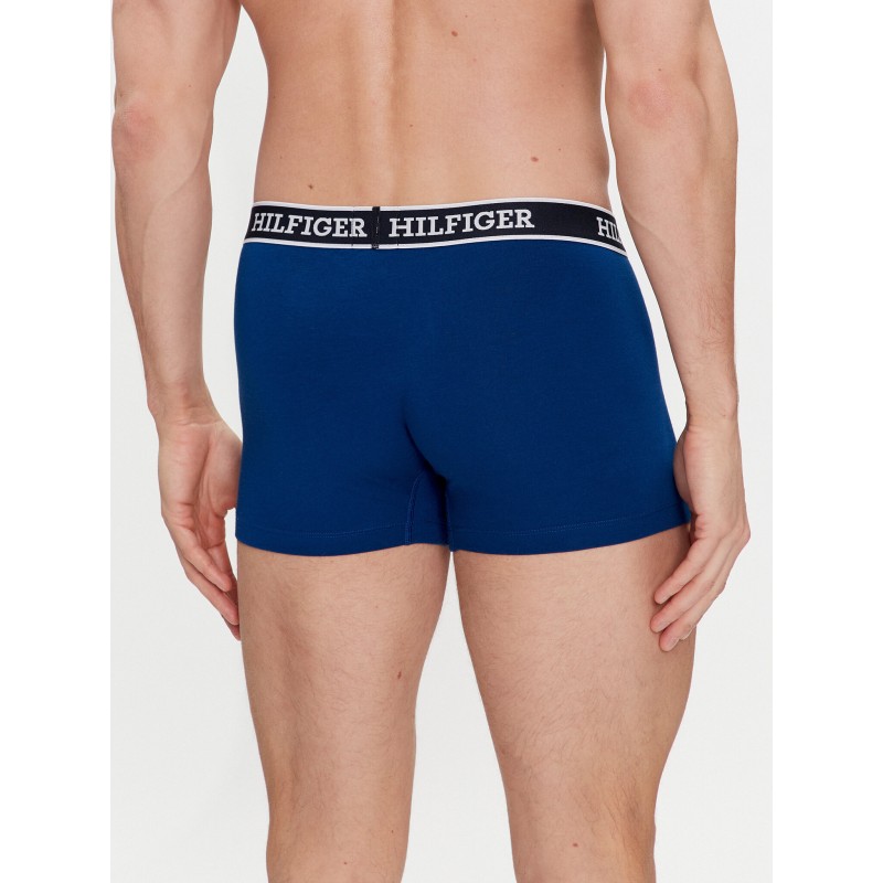 Tommy Hilfiger - Ανδρικά Μπόξερ Logo Waistband 3-PACK Trunks Συσκευασία 3 Τεμαχίων Tommy Hilfiger - Ανδρικά Μπόξερ Logo Waistband 3-PACK Trunks Συσκευασία 3 Τεμαχίων
