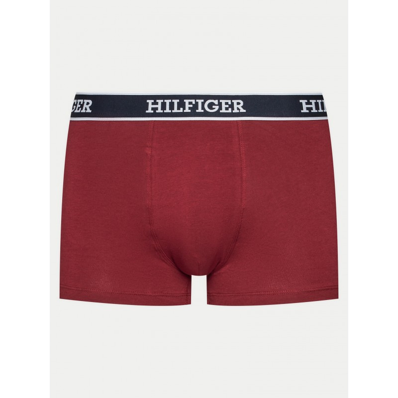Tommy Hilfiger - Ανδρικά Μπόξερ Logo Waistband 3-PACK Trunks Συσκευασία 3 Τεμαχίων Tommy Hilfiger - Ανδρικά Μπόξερ Logo Waistband 3-PACK Trunks Συσκευασία 3 Τεμαχίων
