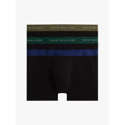 Tommy Hilfiger - Ανδρικά Boxer Metallic Logo 3-PACK σε Συσκευασία Δώρου