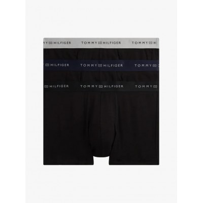 Tommy Hilfiger - Ανδρικά Boxer Metallic Logo 3-PACK σε Συσκευασία Δώρου