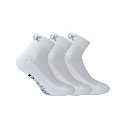 Walk x3 Action Γυναικείες Βαμβακερές Αθλητικές Ημίκοντες Κάλτσες (3 Ζεύγη)