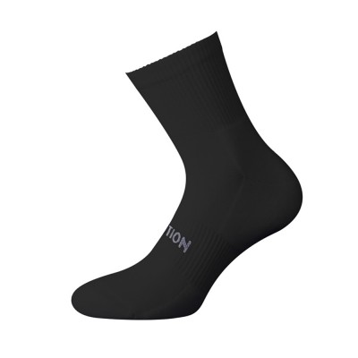 WALK - Ανδρική Βαμβακερή Κάλτσα Μεσαίου Μήκους Προπόνησης - In Action