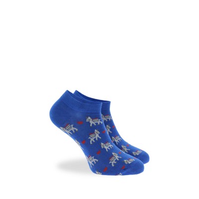 WALK - Γυναικεία Κάλτσα Βαμβακερή Κοφτή με Σχέδιο