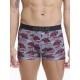 WALK - Ανδρικό Βαμβακερό Boxer με Σχέδιο WALK - Ανδρικό Βαμβακερό Boxer με Σχέδιο