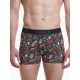 WALK - Ανδρικό Βαμβακερό Boxer με Σχέδιο WALK - Ανδρικό Βαμβακερό Boxer με Σχέδιο