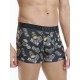 WALK - Ανδρικό Βαμβακερό Boxer με Σχέδιο WALK - Ανδρικό Βαμβακερό Boxer με Σχέδιο