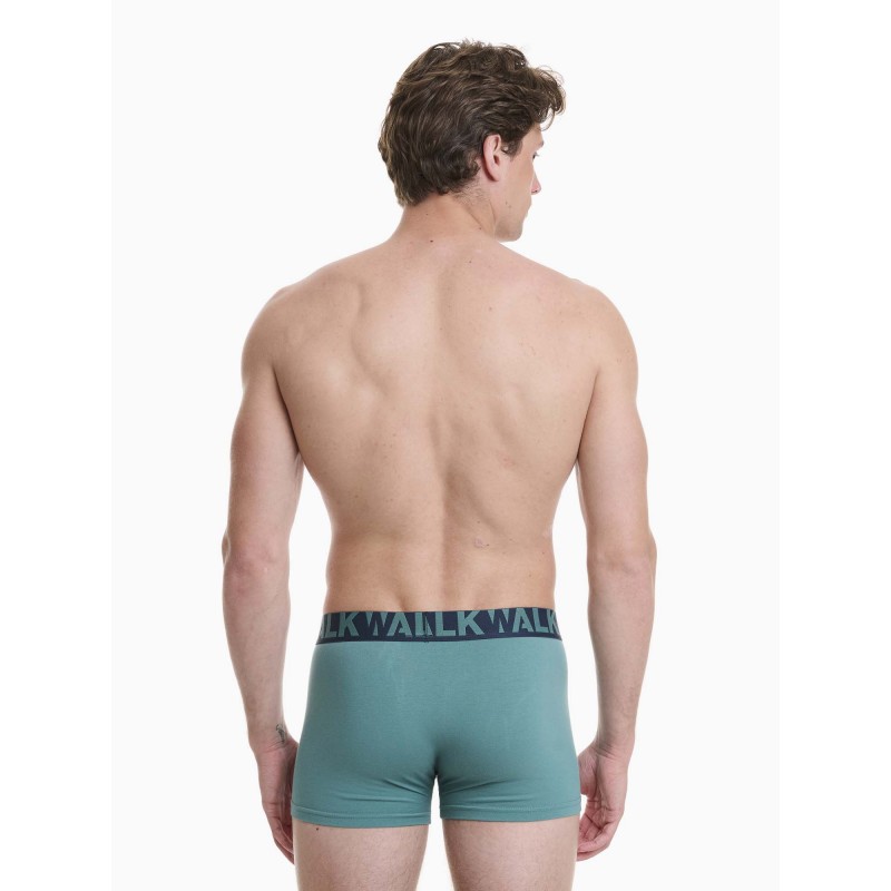 WALK - Ανδρικά Βαμβακερά Boxer Σετ 2ΤΕΜ