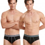 WALK - Ανδρικά Βαμβακερά Σλιπ Σετ 2ΤΕΜ