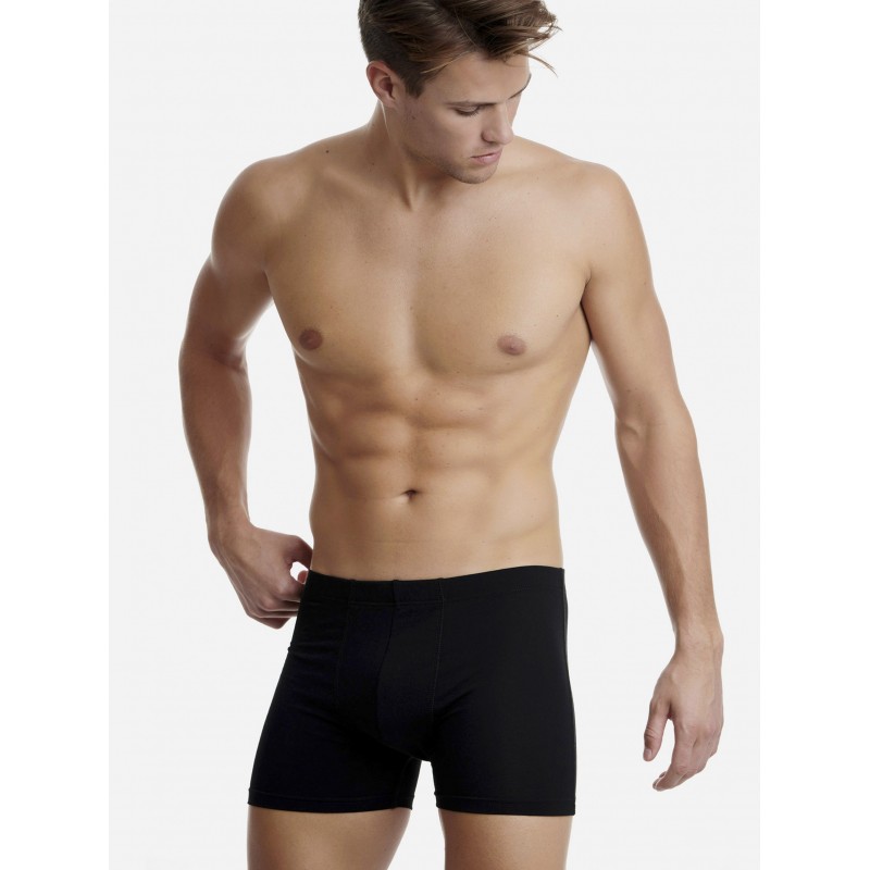 WALK Ανδρικό Βαμβακερό Μπόξερ με Εσωτερικό Λάστιχο (2 τμχ)