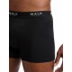 WALK - Ανδρικά Βαμβακερά Boxer με Ανάγλυφο Λάστιχο - Σετ 2ΤΕΜ