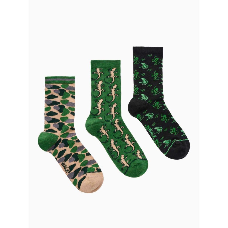 Walk - Παιδικές Kάλτσες από Bamboo για Αγόρι (3 Ζεύγη)