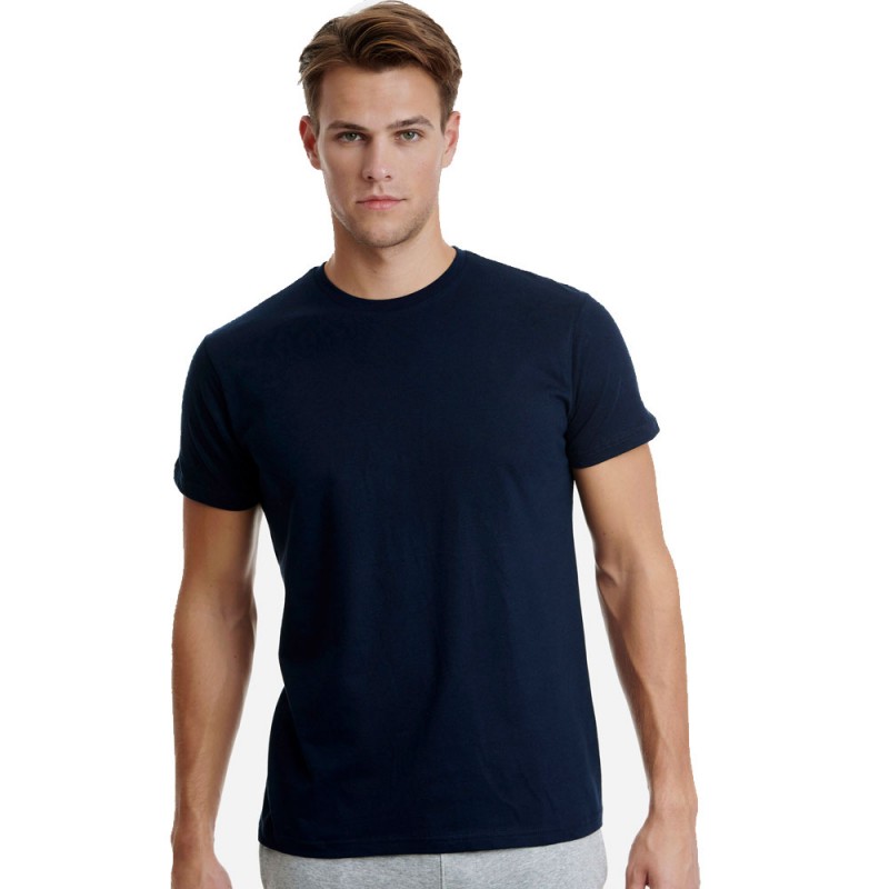 WALK Men's Βαμβακερό Loose Fit T-Shirt Λαιμόκοψη