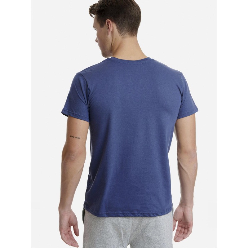 WALK Men's - Ανδρικό Bαμβακερό Loose Fit T-Shirt