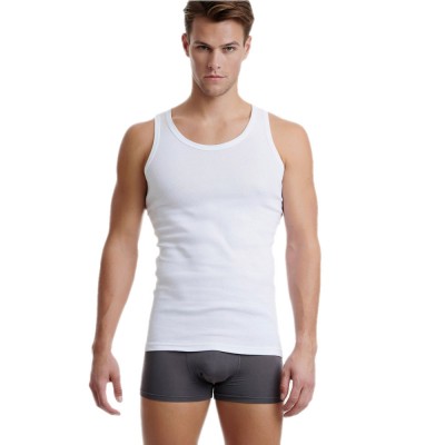 WALK Ανδρική Φανέλα Τιράντα 100% Βαμβάκι - 2 Τεμάχια